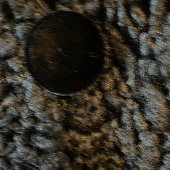 Vintage Black Curly Lamb Jacket w/Mink Collar - Picture 4 of 7